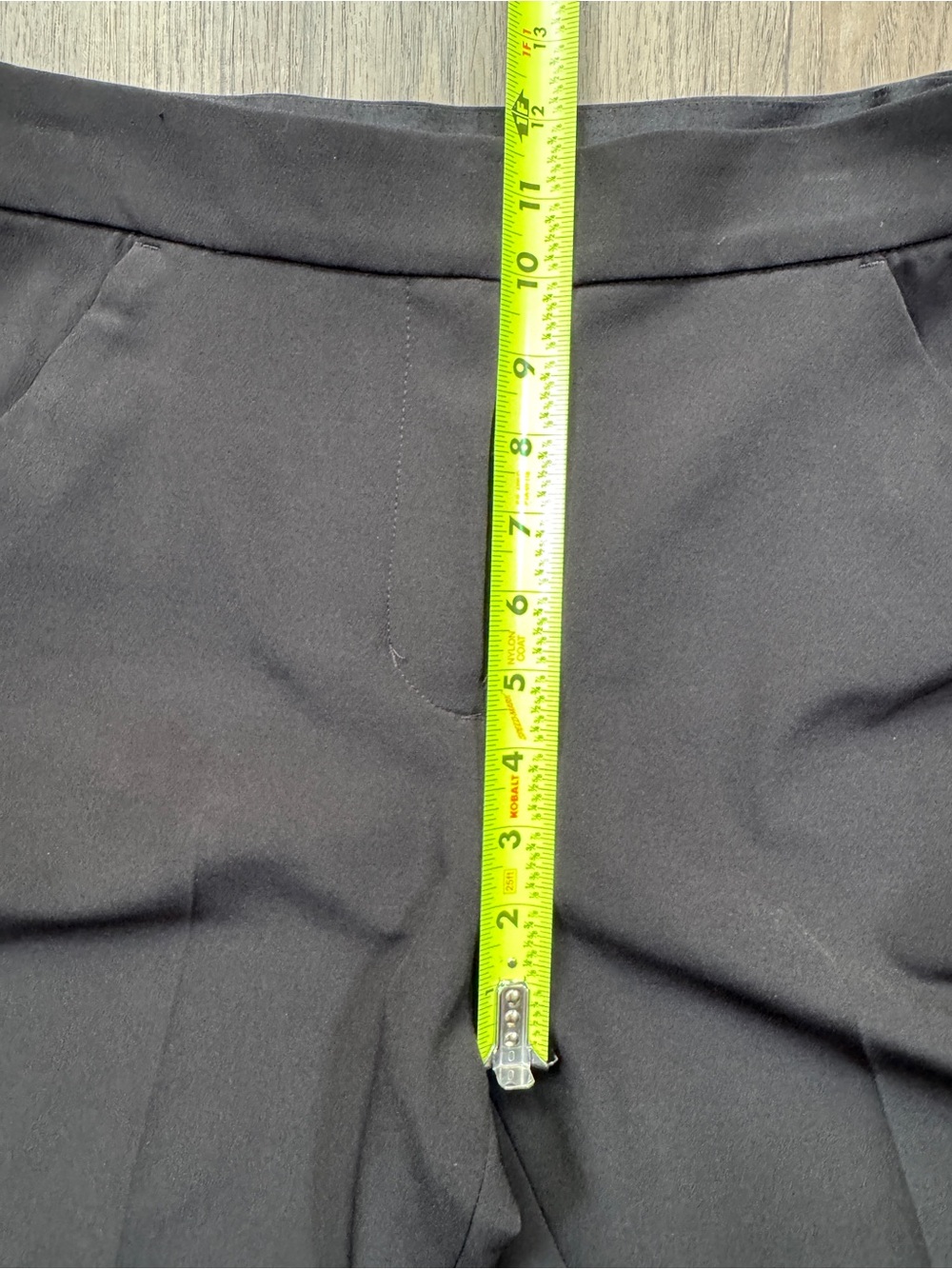 Express Editor High Rise Flare Trouser Black 2 Long - Picture 8 of 15